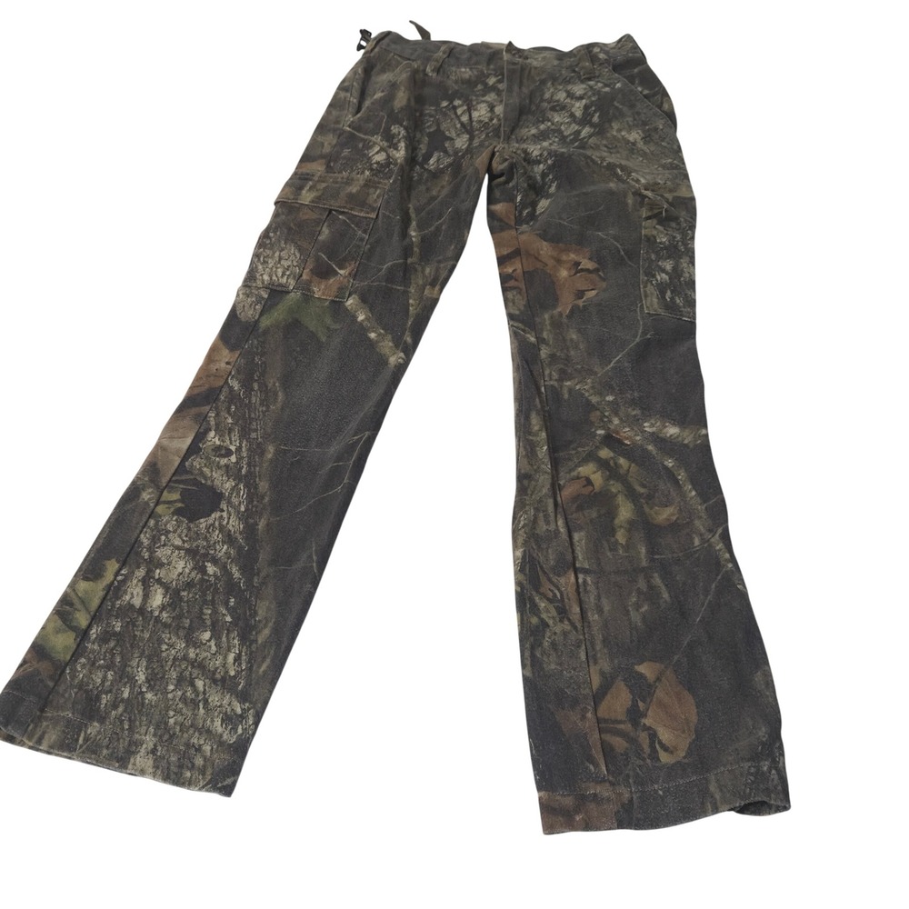 Mossy Oak Cargo Pants Kids SMedium Camo Junior Explorer Hunting Outdoor Boys‎